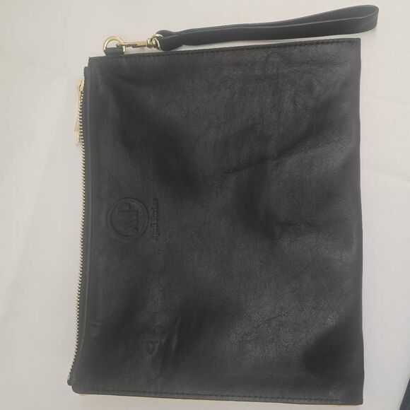 April Parker-Perfect Flat Ballet Shoes 9- Blk Leather Foldable Sole & Travel Bag - Picture 7 of 13